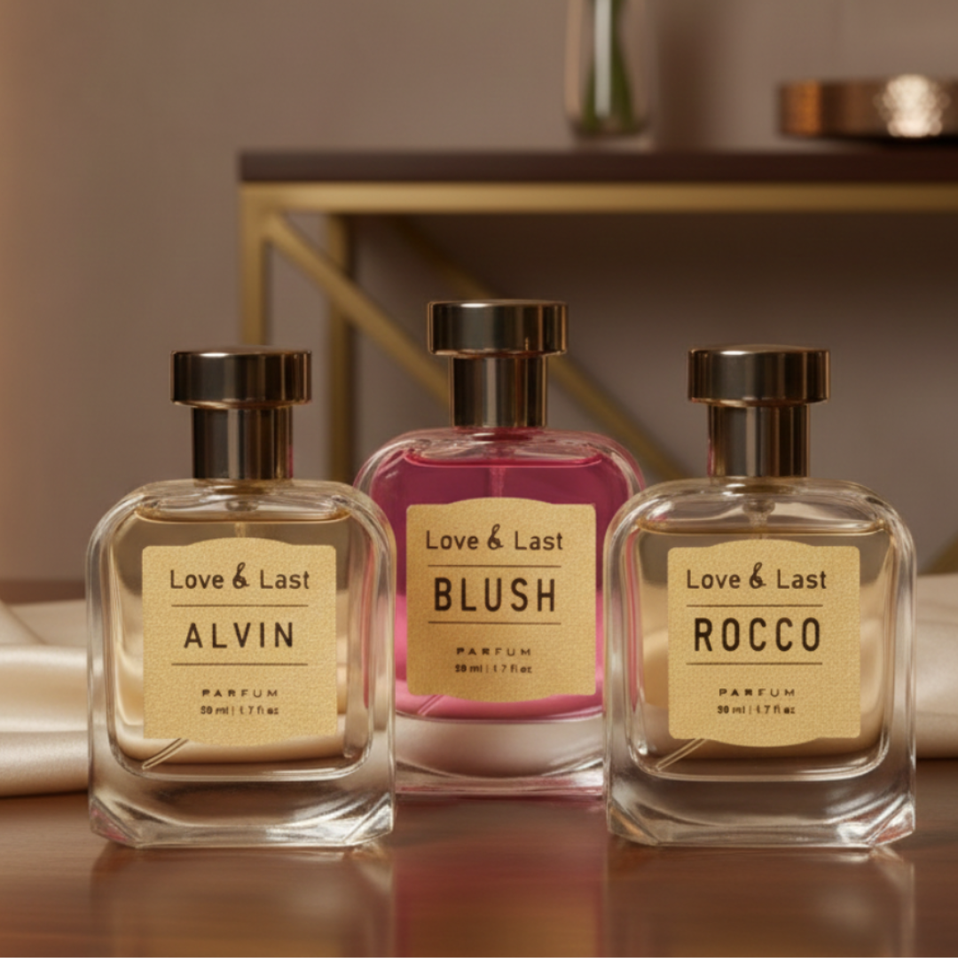 Love & Last Signature Trio Collection - Exclusive Bundle of 3 Long Lasting Luxury Scents.